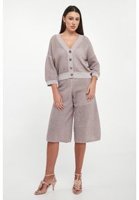 Kardigan damski lureksowy PESERICO #3