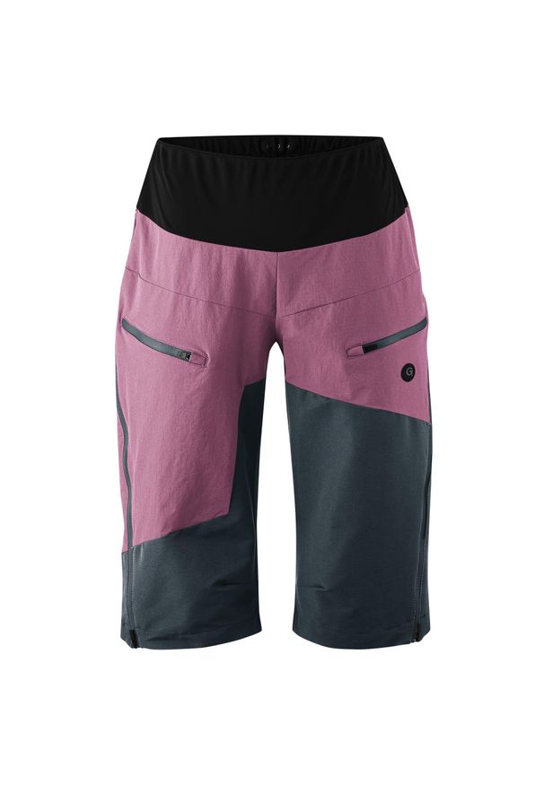 GONSO - Szorty damskie Gonso Lomaso. Kolor: wielokolorowy, fioletowy, żółty, różowy. Sport: kolarstwo