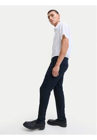 Jack & Jones Chinosy Marco Bowie 12279659 Niebieski Slim Fit. Kolor: niebieski. Materiał: bawełna #5