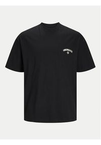 Jack & Jones - Jack&Jones T-Shirt Santorini 12251776 Czarny Wide Fit. Kolor: czarny. Materiał: bawełna #3