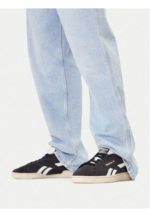 Reebok Sneakersy EO-CLUB C GROUNDS UK 100228138 Czarny. Kolor: czarny. Materiał: skóra, zamsz. Model: Reebok Club