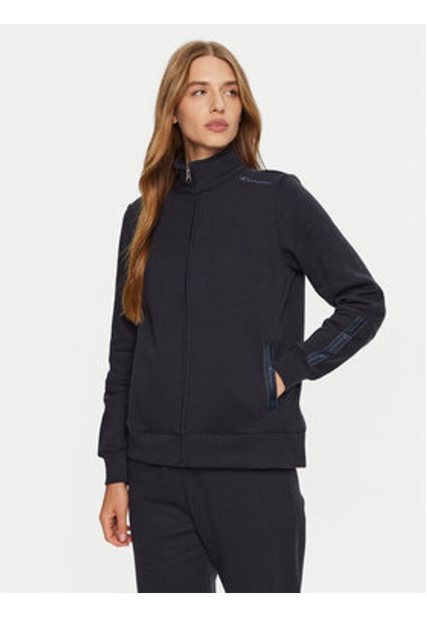 Champion Dres 117519 Granatowy Regular Fit. Kolor: niebieski. Materiał: syntetyk, bawełna