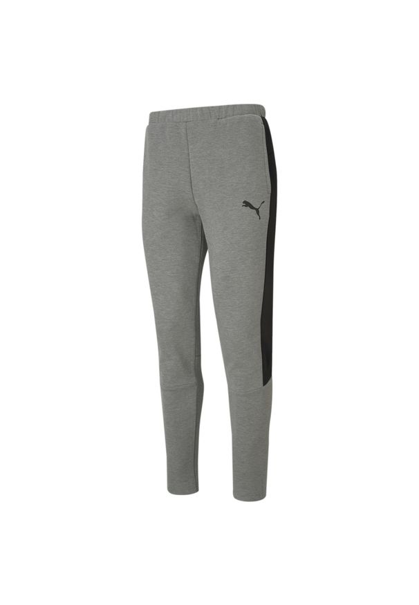 Spodnie dresowe Puma Evostripe Core. Kolor: szary. Materiał: dresówka. Sport: fitness