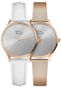 Zegarek damski Pierre Ricaud P22033.91R7Q-SET różowe złoto. Kolor: różowy, złoty, wielokolorowy #1
