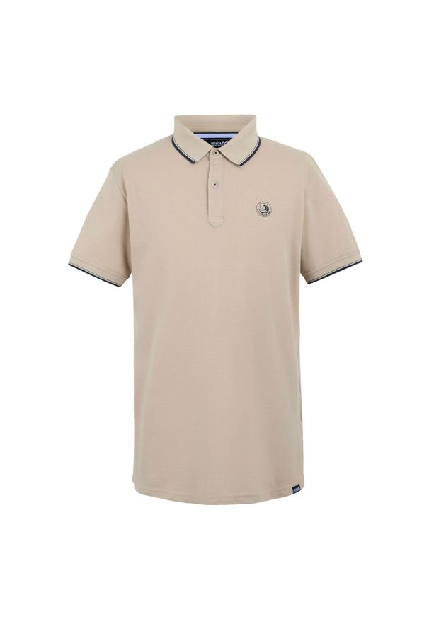 Polo Regatta Tadeo II. Typ kołnierza: polo. Kolor: biały