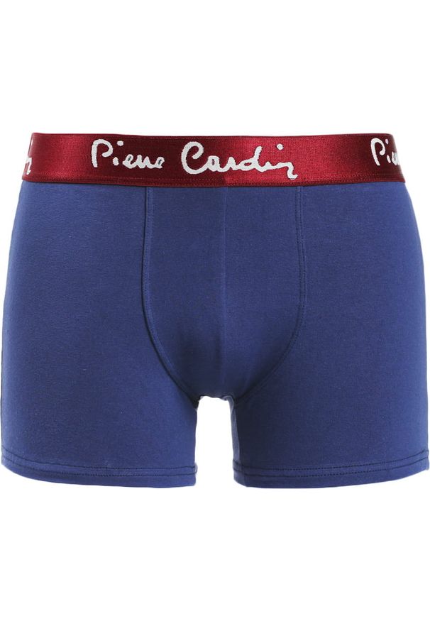 Pierre Cardin - BOKSERKI PIERRE CARDIN 1PAK 308 GRANATOWE. Kolor: niebieski. Materiał: elastan, guma, bawełna