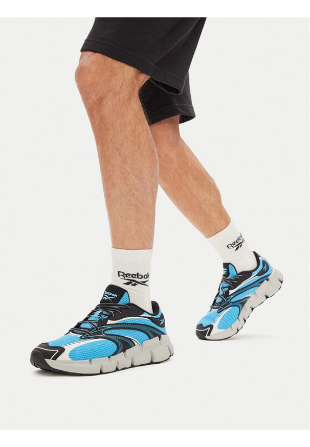 Reebok Buty do biegania EO-ZIG HYPNOTICA 100238014 Niebieski. Kolor: niebieski. Materiał: materiał
