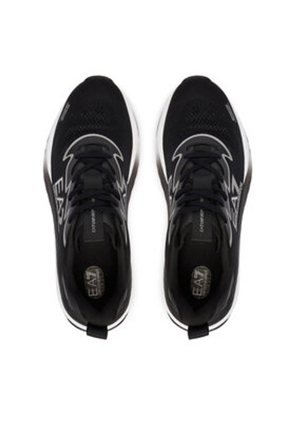 EA7 Emporio Armani Sneakersy 7X000603 AF22914 MC005 Czarny. Kolor: czarny. Materiał: materiał