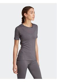 Adidas - adidas Bielizna termoaktywna górna Xperior Merino 150 HZ8550 Szary Slim Fit. Kolor: szary. Materiał: wełna, lyocell