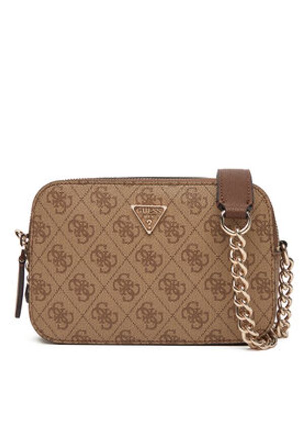Guess Torebka Noelle II HWBG96 72140 Brązowy. Kolor: brązowy. Materiał: skórzane