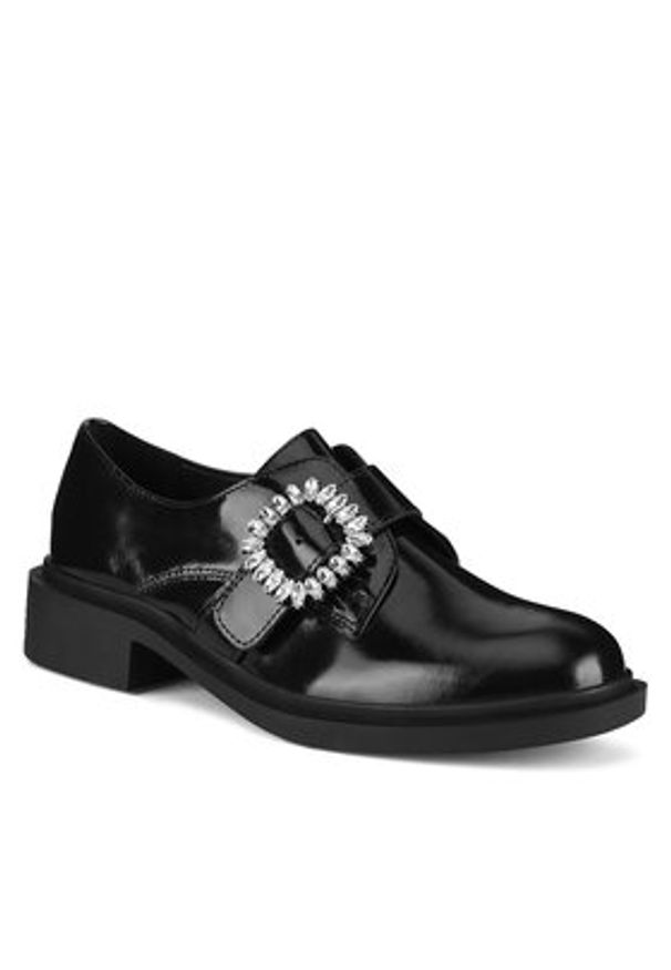 Sergio Bardi Półbuty GRD-E1090-01SB Czarny. Kolor: czarny. Materiał: skóra, lakier