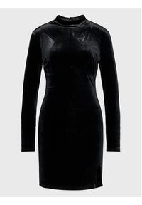 Glamorous Sukienka codzienna EA0762 Czarny Slim Fit. Okazja: na co dzień. Kolor: czarny. Materiał: syntetyk. Typ sukienki: proste. Styl: casual #3