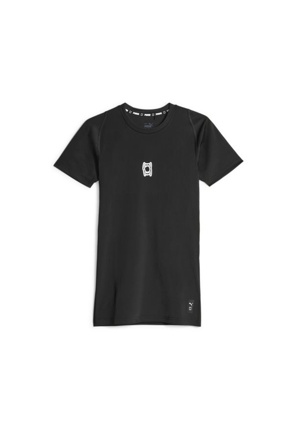 Puma - Męska koszulka koszykarska Hoops Team PUMA. Kolor: czarny. Sport: koszykówka