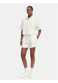 Tommy Jeans Koszula DW0DW22214 Kremowy Relaxed Fit. Kolor: kremowy. Materiał: bawełna #2