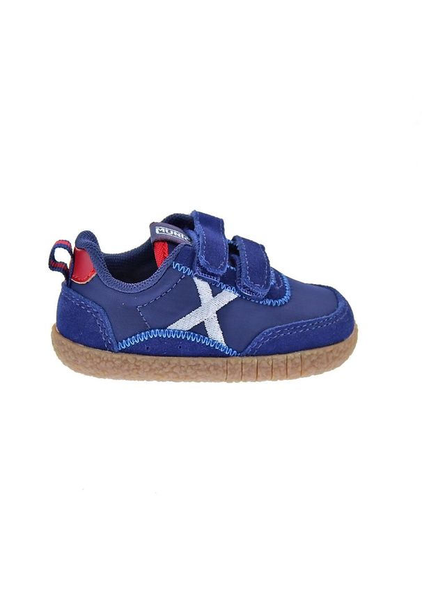 Munich - Buty MUNICH BABY KODA 19 Niebieski. Okazja: na co dzień. Kolor: niebieski. Materiał: tkanina, skóra