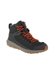 columbia - Buty turystyczne męskie Columbia Trailstorm Mid Waterproof Omni Heat. Wysokość cholewki: za kostkę. Zapięcie: sznurówki. Kolor: szary, pomarańczowy, brązowy, żółty, wielokolorowy. Materiał: materiał, tkanina, syntetyk. Szerokość cholewki: normalna. Technologia: Omni-Heat (Columbia)