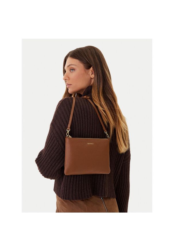 Torebka Coccinelle. Kolor: brązowy