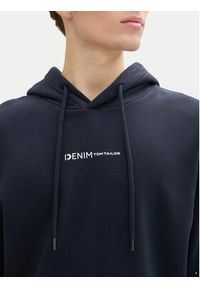 Tom Tailor Denim Bluza 1033580 Granatowy Regular Fit. Kolor: niebieski. Materiał: bawełna, syntetyk #5