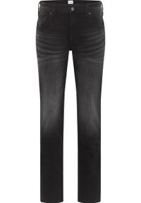 Mustang - MĘSKIE SPODNIE JEANSOWE MUSTANG WAGHINGTON STRAIGHT DENIM BLACK 1014267 4000 883