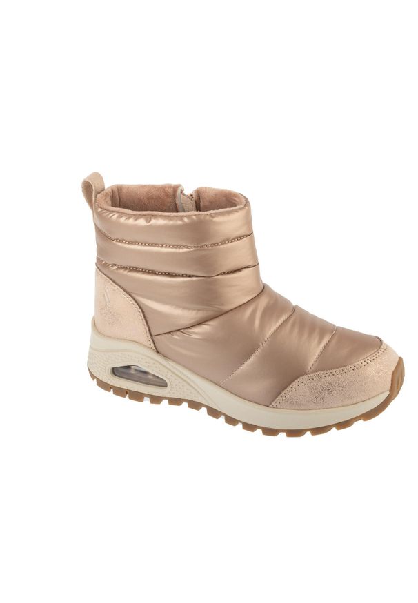 skechers - SKECHERS Boot GOUD 41 (Z1052). Kolor: żółty. Materiał: materiał, syntetyk