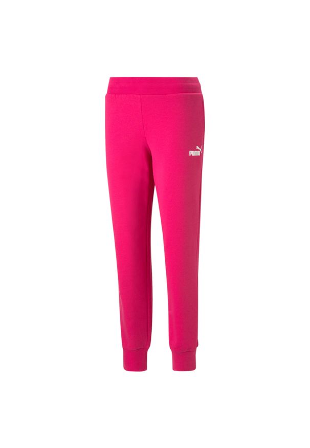 Puma Spodnie Ess 58684196. Kolor: różowy