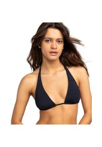Roxy - Trójkątny stanik bikini dla Kobiety BEACH CLASSICS Czarny. Kolor: szary. Materiał: elastan, poliester, materiał