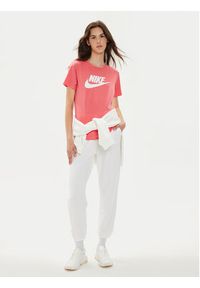 Nike T-Shirt DX7906 Różowy Regular Fit. Kolor: różowy. Materiał: bawełna #3