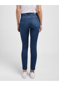Lee - LEE DAMSKIE SPODNIE JEANSOWE HIGH RISE SKINNY MATERIAL GIRL 112351300 L34G016006