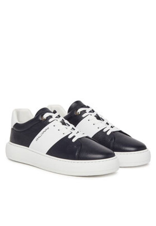 Baldinini Sneakersy U5E811T1BTVIBLBI Biały. Kolor: biały. Materiał: skóra