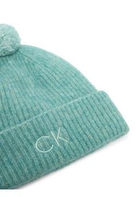 Calvin Klein Czapka Embroidery Airy K60K612586 Niebieski. Kolor: niebieski. Materiał: wełna #4