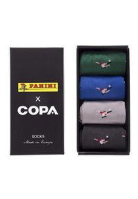 COPA FOOTBALL - Zestaw skarpetek - Dorosły - Panini x COPA Rovesciata - Czarny. Kolor: czarny. Sport: piłka nożna