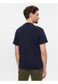 Napapijri T-Shirt S-Canada NP0A4HQM Granatowy Regular Fit. Kolor: niebieski. Materiał: bawełna #3