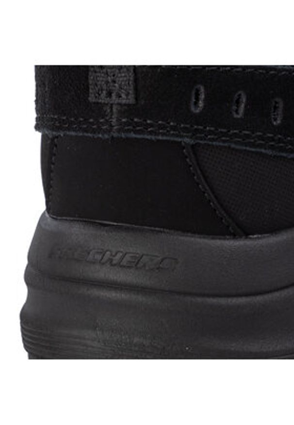 skechers - Skechers Trekkingi Oak Canyon 51893/BBK Czarny. Kolor: czarny. Materiał: materiał. Sport: turystyka piesza
