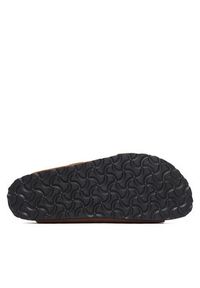 Birkenstock Klapki Arizona Big Buckle 1032989 Brązowy jasny. Kolor: brązowy. Materiał: skóra #4