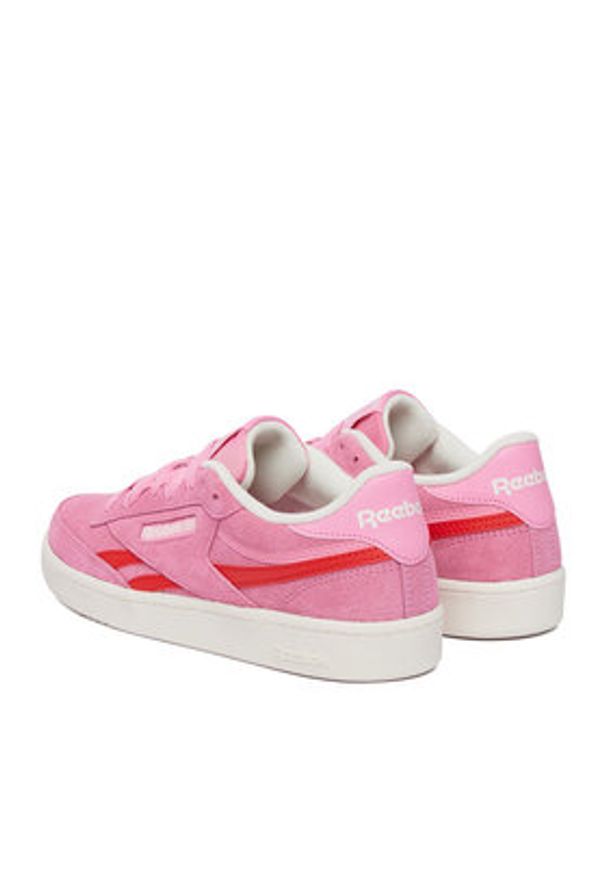 Reebok Sneakersy EO-CLUB C REVENGE 100256560 Różowy. Kolor: różowy. Materiał: skóra, zamsz. Model: Reebok Club