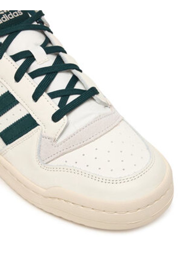Adidas - adidas Sneakersy Forum Low Cl JQ0207 Biały. Kolor: biały. Materiał: skóra