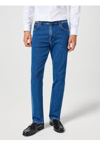 Wrangler - MESKIE SPODNIE WRANGLER TEXAS MIDNIGHT SHADOW 112356794