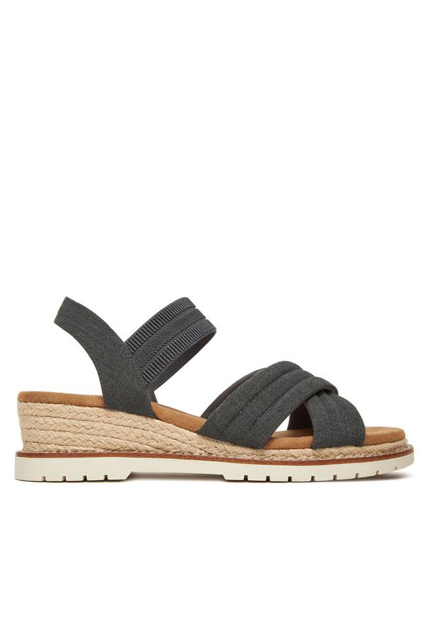 skechers - Espadryle Skechers. Kolor: szary
