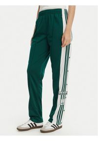 Adidas - adidas Spodnie dresowe Adibreak KD6327 Zielony Loose Fit. Kolor: zielony. Materiał: syntetyk #1