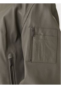 BOSS Kurtka skórzana Jakri 50552151 Szary Regular Fit. Kolor: szary. Materiał: skóra #6