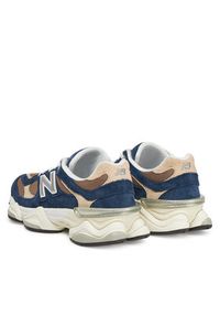 New Balance Sneakersy U9060LBB Granatowy. Kolor: niebieski. Materiał: zamsz, skóra