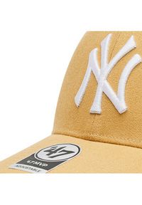 47 Brand Czapka z daszkiem New York Yankees B-MVPSP17WBP-LT Beżowy. Kolor: beżowy. Materiał: materiał #5