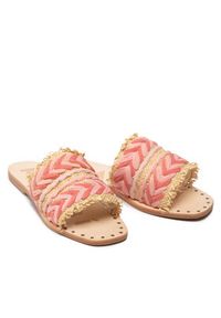 Manebi Klapki Leather Sandals S 8.3 Y0 Różowy. Kolor: różowy. Materiał: materiał #4