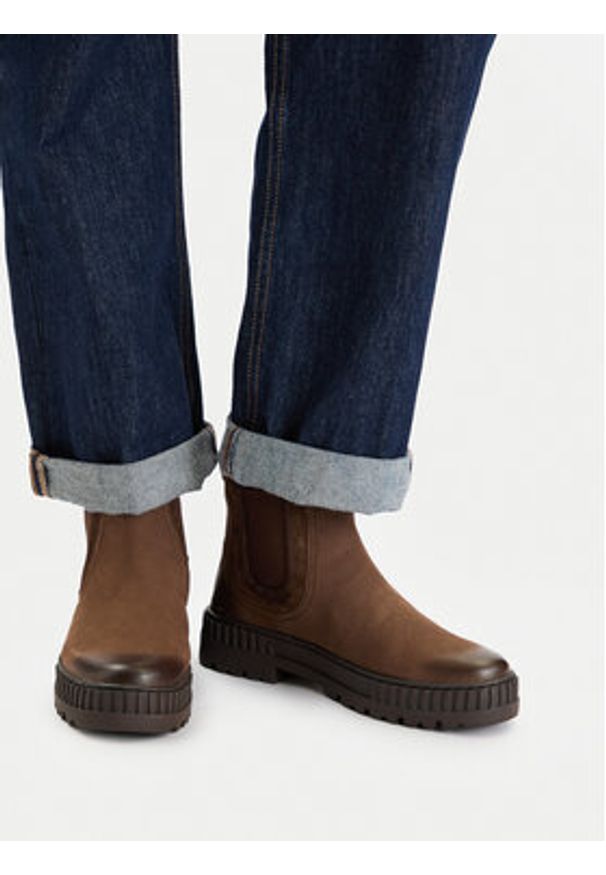 Lasocki Sztyblety CEO-WI23-N-PUSZAN-01 Brązowy. Kolor: brązowy. Materiał: nubuk, skóra