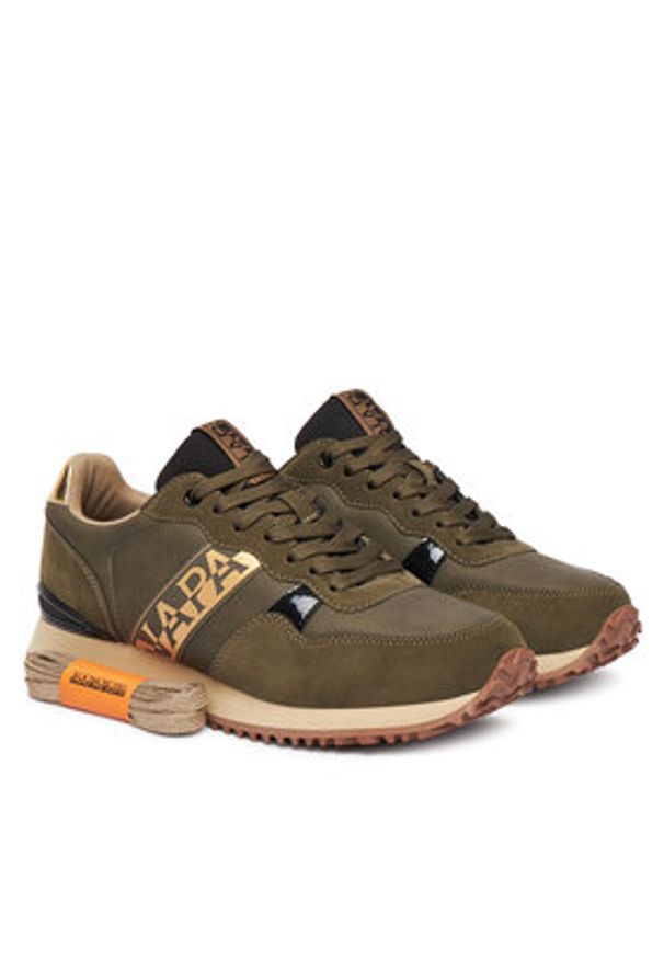 Napapijri Sneakersy Astra NP0A8912 Zielony. Kolor: zielony. Materiał: materiał