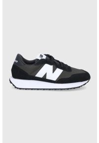 New Balance Buty MS237CC kolor czarny. Nosek buta: okrągły. Zapięcie: sznurówki. Kolor: czarny. Materiał: guma