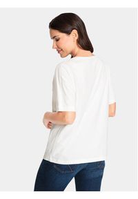 Olsen T-Shirt 11104751 Biały Relaxed Fit. Kolor: biały. Materiał: bawełna #5