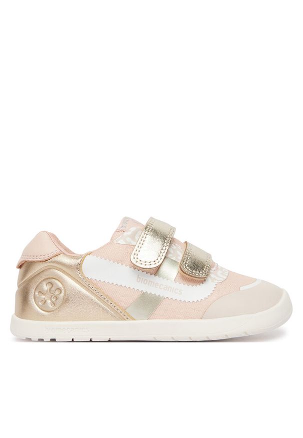 Sneakersy Biomecanics. Kolor: złoty