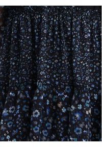 Desigual Sukienka letnia Doque 24SWVW20 Granatowy Relaxed Fit. Kolor: niebieski. Materiał: syntetyk. Sezon: lato
