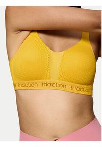 Triumph Biustonosz sportowy Triaction Energy Lite 10201677 Żółty. Kolor: żółty. Materiał: syntetyk
